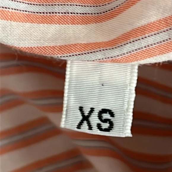 Closed Striped Cotton Button Front Long Sleeve Shirt - NWOT - Size XS - Picture 5 of 7
